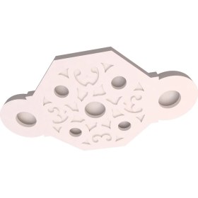 Resim Motifpiyer Tavan LED Spotlu Göbeği-52-55 x 95 cm-Sekizgen 