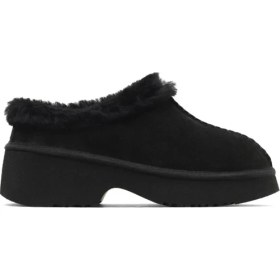 Resim Bueno Shoes Siyah Süet Kadın Az Topuklu Terlik 05AG700 05AG700 