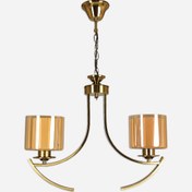 Resim Dlc Boynuz Modern 2'li E27 Duy Silindir Klasik Avize 