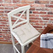 Resim MarkaEv Promo Sandalye Minderi - Bej - 40x40 cm 