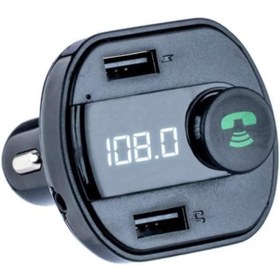Resim point marketing Araç Bluetooth Kit Fm Transmitter Cihazı Araba Çakmaklık Şarj Aleti Mp3 Çalar Müzik Kiti x16 