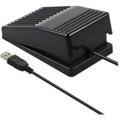Resim FS22-PM USB Tek Ayak Anahtarı Çok Fonksiyonlu Özelleştirilmiş Ayak Pedalı 