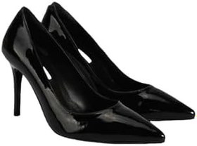 Resim Desa Kadın Siyah Deri Stiletto 40538, 37 