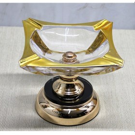 Resim Konyax Metal Ayaklı Cam Küllük Seri 3 