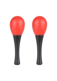 Resim Midex Orf-mrc-06rd Örf Aletleri Kırmızı Marakas Plastik Maracas 2 Adet Çift 