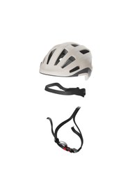 Resim Decathlon Btwin 500 Bej Şehir Bisikleti Kaskı 