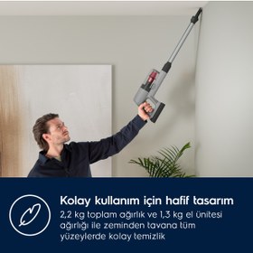 Resim Electrolux Ep71ab14ug Dikey Şarjlı Süpürge 