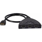 Resim 3 In 1 Hdmi Çoklayıcı 3 Port Çoğaltıcı Kablo Switch 