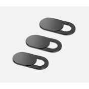 Resim Ayex Web Kamerası Kapağı, Webcam Cover, Notebook, Laptop, Macbook, Telefon, Tablet Için Kamera Kapatıcı, Gizleyici Siyah (3 Adet ) 
