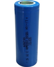 Resim 3.7v Li-ion 18500 2000 Mah 1c Şarjlı Pil 