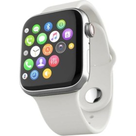 Resim Pazariz Xiaomi Redmi Note 9 Pro Uyumlu Yeni Nesil Şık Tasarımlı Beyaz Watch 6 Series Akıllı Saat 