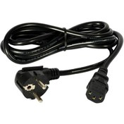 Resim Keepro Power Kablo Bilgisayar Mtonitör Power Güç Kablosu 3x0,75 Kablo 5 mt 