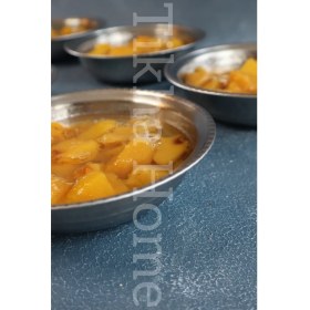 Resim Paslanmaz Çelik Dövme Desenli Cacık, Hoşaf, Çorba Kasesi 400 cc 6'lı Set 