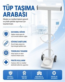 Resim Tüp Taşıma Arabası 