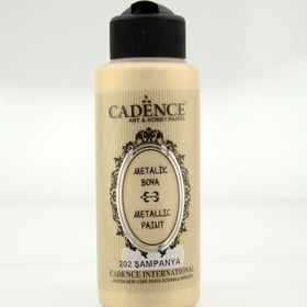 Resim Cadence Metalik Boya Şampanya 120 ml 