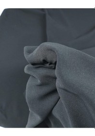 Resim Telalı Siyah Renkte Krep Kumaş En 140 Cm X Boy 235 Cm -9605 Renkli 