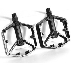 Resim Forte Gt Alüminyum Platform Bisiklet Pedalı Siyah Xbyc-1807 