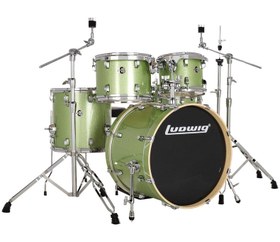 Resim Ludwig Element Evolution LE520018 5 PC 20" Mint Sparkle Bateri Seti 