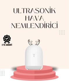 Resim shopwave USB Şarjlı Mini USB Nemlendirici LED Işıklı Masaüstü Cihaz 