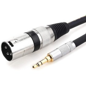 Resim Yeka 3.5 mm Stereo to Xlr Erkek Kablo 1.5 metre 