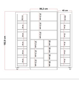 Resim Molina Kiler Dolap 90 Derece 