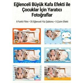 Resim Q7 Taşınabilir Fotoğraf Yazıcı ve Kamera BUNNY Mavi 