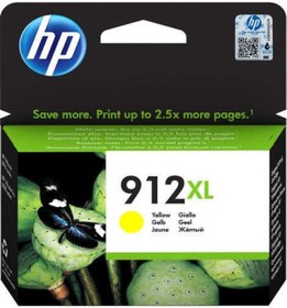 Resim HP 912XL 3YL83AE Mürekkep Kartuş Sarı 