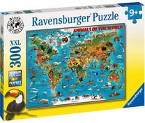 Resim Ravensburger 300 Parça Puzzle Hayvanların Dünyası 132577 