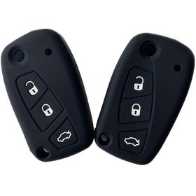 Resim Point Fiat Punto Uyumlu Silikon Anahtar Kılıfı 2 Adet 