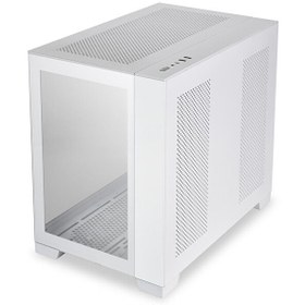 Resim LIAN LI O11 DYNAMIC MINI SNOW O11D MINI-S BEYAZ ATX MINI-TOWER OYUNCU KASA 