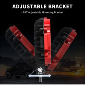 Resim Kgn 51 Watt Off Road Sis Projektör Su Geçirmez 17 Ledli 18 Cm X 18 Cm 1 Adet 