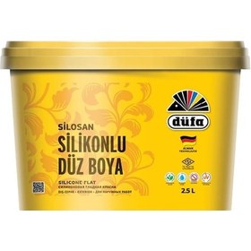 Resim Düfa Silikonlu Düz Dış Cephe Duvar Boyası 2.5 L 