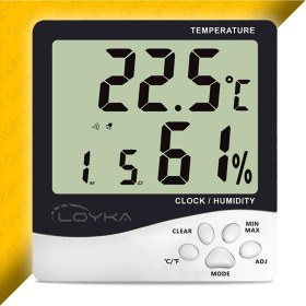 Resim Normadia Loyka H100 Plus Sıcaklık ve Nem Ölçer, Hassas Ölçüm ve Uygun Kullanım Sağlar 