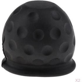 Resim Cuticate 2 x Çekme Topu Bar Kapak Kapak Çekme Araba Karavan Römork Için (Yurt Dışından) 