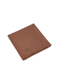 Resim Mim Eşarp Valino Organik Pamuk Düz Renk Eşarp 100x100 Cm - Doğal Ve Nefes Alabilen Kumaş Tarçın 