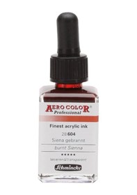 Resim Schmincke Aero Color Airbrush Mürekkep 28 Ml. 604 Burnt Sienna 