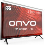 Resim Onvo Uyumlu OV50352 TV EKRAN KORUYUCU - 50" inç Tv Koruyucu 