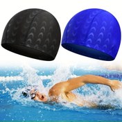 Resim Unisex Yüzme Bonesi - Köpekbalığı Şeklinde Yüzme Şapkası, Hızlı Kuruyan Yüzme Bonesi, Yüzme, Aqua Fitness, Rekabetçi Antrenman için - Erkekler ve Kadınlar için Güvenli Uyum - Havuz, Plaj, Açık Su için Kolay Temizlenebilir Yüzme Ekipmanı - Yüzme Bonesi, Yüzme Aksesuarları, Havuz Kenarı Aksesuarı 