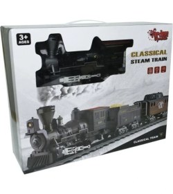 Resim Nilly Toys Pilli Işıklı ve Sesli 30 Parça Classic Buharlı Tren Set FF-1613A 