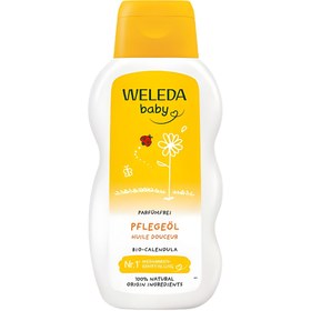 Resim Weleda Calendula Organik Parfümsüz Bebek Yağı 200ml 