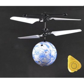 Resim Mini Drone Rc Helikopter Uçak Uçan Top Sinek Oyuncakları Topu Parlayan Led Sky Blue 