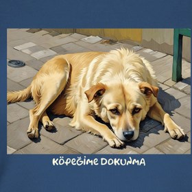 Resim Bekleyiş - Van Gogh Sokakta Kadın Tişört 