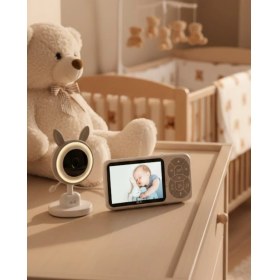 Resim Astraltech Gece Görüşlü Bebek Telsizi Besleme Hatırlatıcılı LCD Ekran 