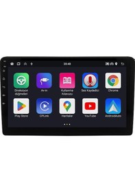 Resim Universal Tekdin Android Multimedya Sistemi 4gb Ram, 64gb Hafıza, Bluetooth, Carplay & Android Auto Kamera 9" 