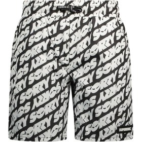 Resim SuperRebel Super Rebel Beyaz Erkek Çocuk Mayo R501-6601-Bay all over print on coo 