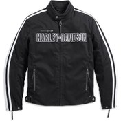 Resim Harley Davidson Harley-Davidson Rally Water-Resistant Textile Riding Jacket 