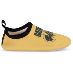 Resim Batman Baskılı Tabanlı 20-24 Numara Deniz Ayakkabısı - Sarı - Sarı / 20 Numara 