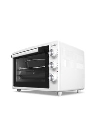Resim Simfer 3420 Beyaz 34 LT Statik Mini / Midi Fırın - 4 Fonksiyon, Programlanabilir Pişirme & Isı Kontrol Sistem 