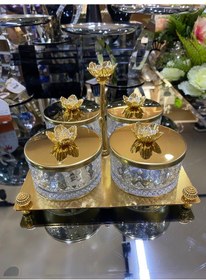 Resim 4 Lü Kapaklı Şekerlik 