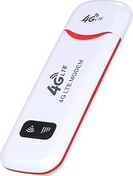 Resim TFixol 4G LTE USB Modem 4G Yönlendirici Mobil WiFi Erişim Noktası SIM Kart Yuvası ile 150Mbps DL 50Mbps UL Maksimum 10 Cihaz Kırmızı, AB Sürümü Kırmızı AB Sürümü 